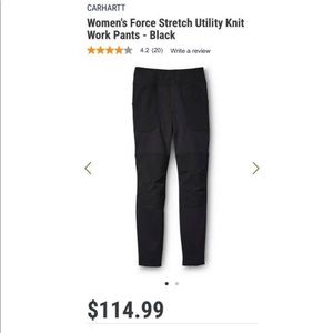 Carhartt utility work leggings